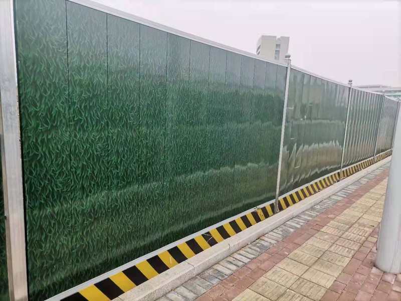 绥德小草彩钢围挡